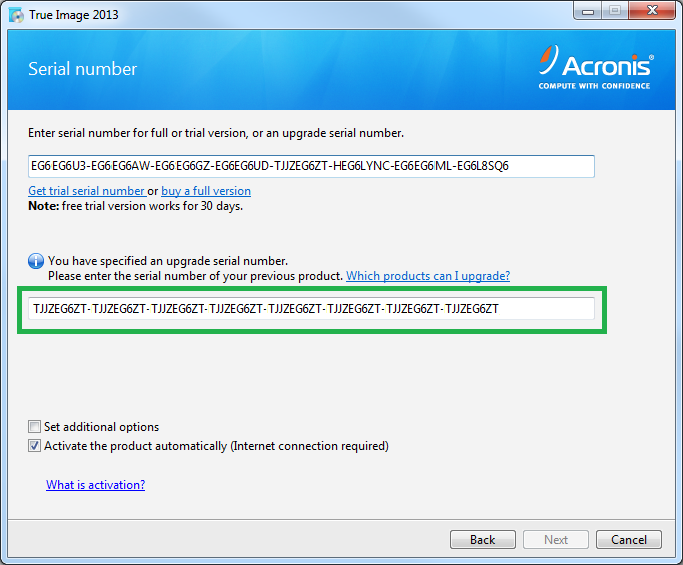 acronis true image 2014 support